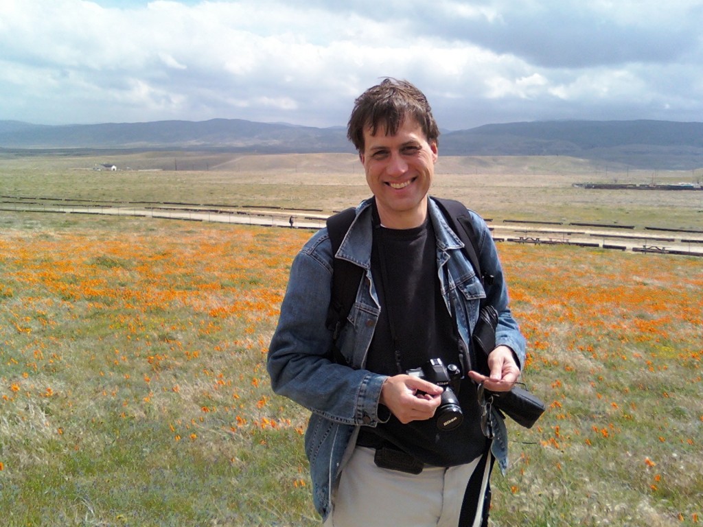 Julius Galacki at the California Poppy Reserve